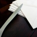 封書の開封がラクラク【ペーパーナイフ】